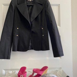 FIESTA! Chaqueta black  + shoes rose + mask bye bye covid